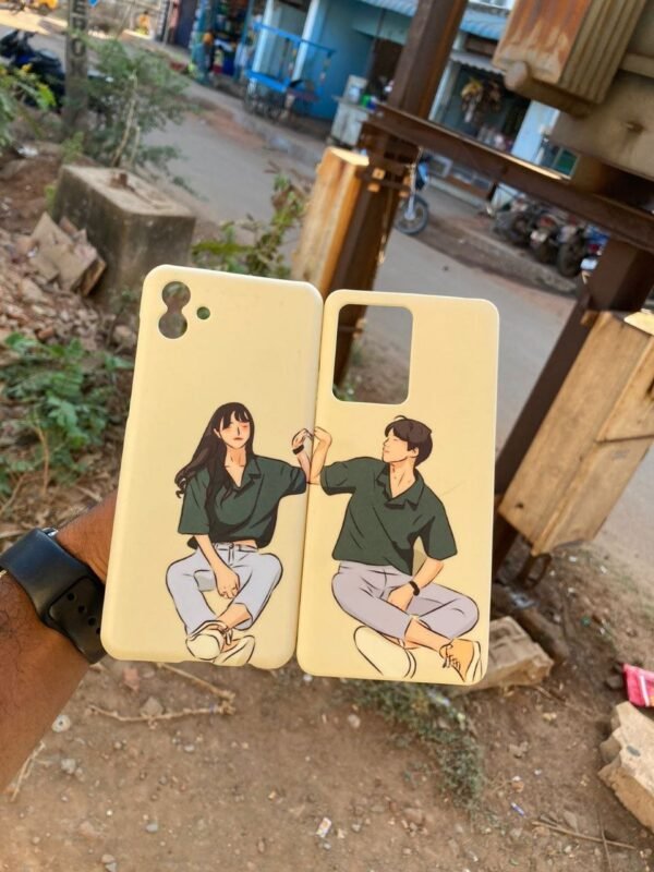 Customised Couple Mobile Case