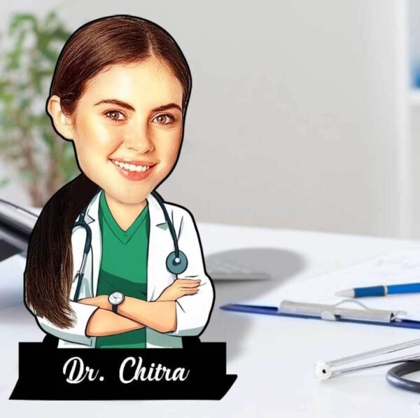 Personalised Caricature 12 Inches
