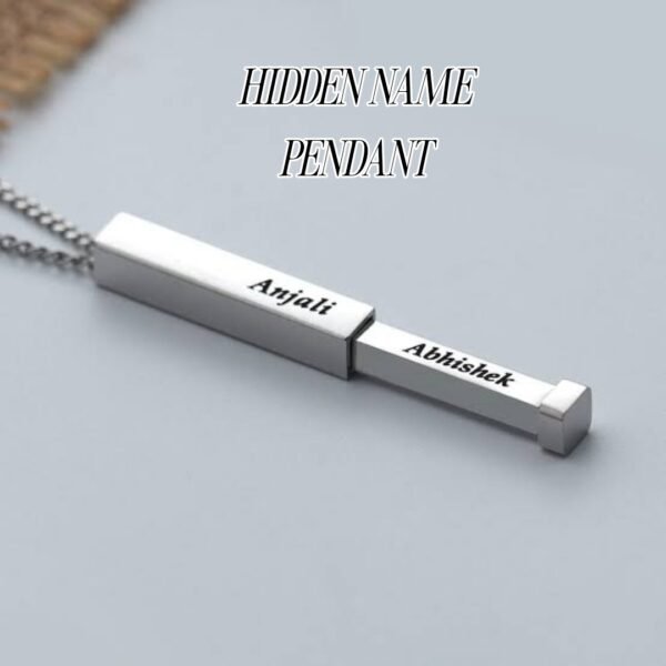 Hidden Name Pendant