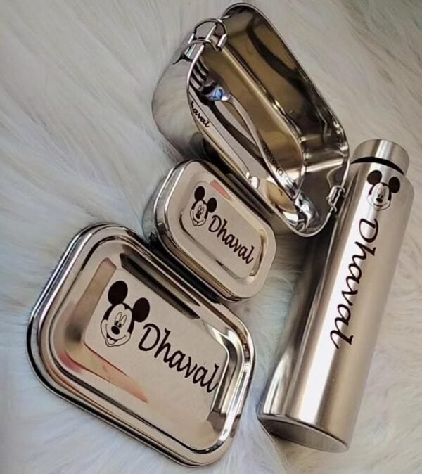 Kids Stainless Lunch Box & Water Bottle