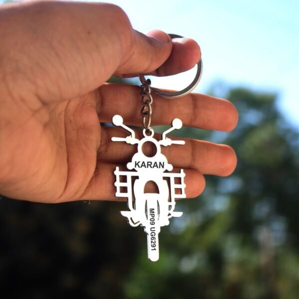 Unique Bike Keychain