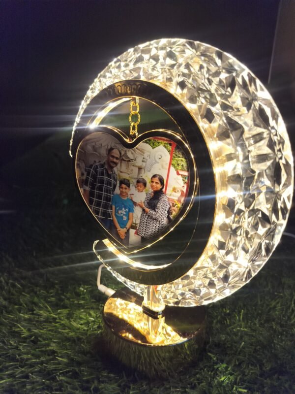 3D Crystal Moon Lamp
