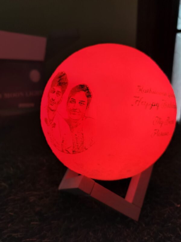 3D Moon Lamp Multi Colour
