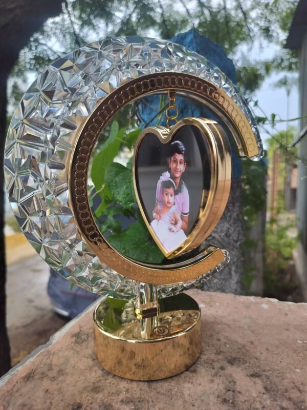 3D Crystal Moon Lamp