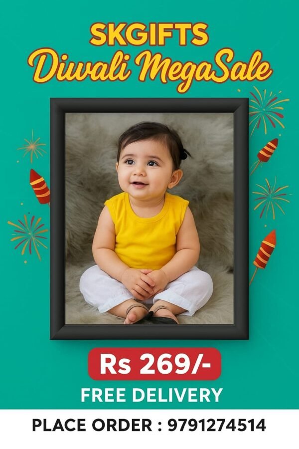 Diwali 🎇 Mega Sale 12×8 inches frame -1