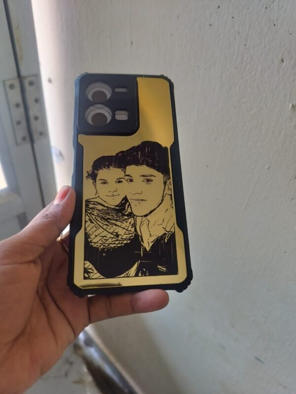 Personalised Gold Engraving Mobile Case