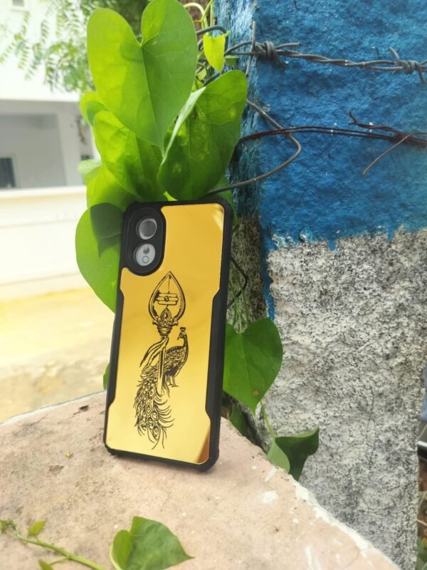 Murugar Gold Engraving Mobile Case
