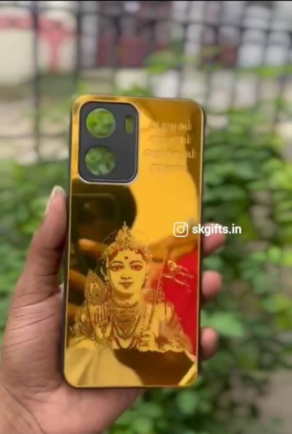 Murugar Gold Engraving Mobile Case