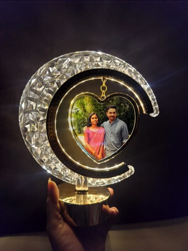 3D Crystal Moon Lamp