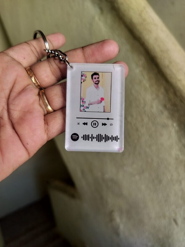 Acrylic Spotify Keychain