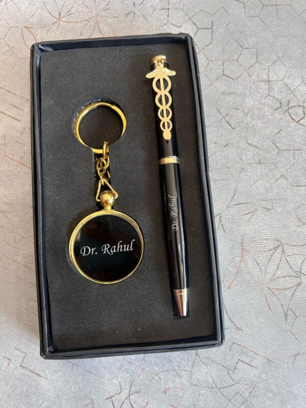 Premium Doctor Pen & Keychain Combo