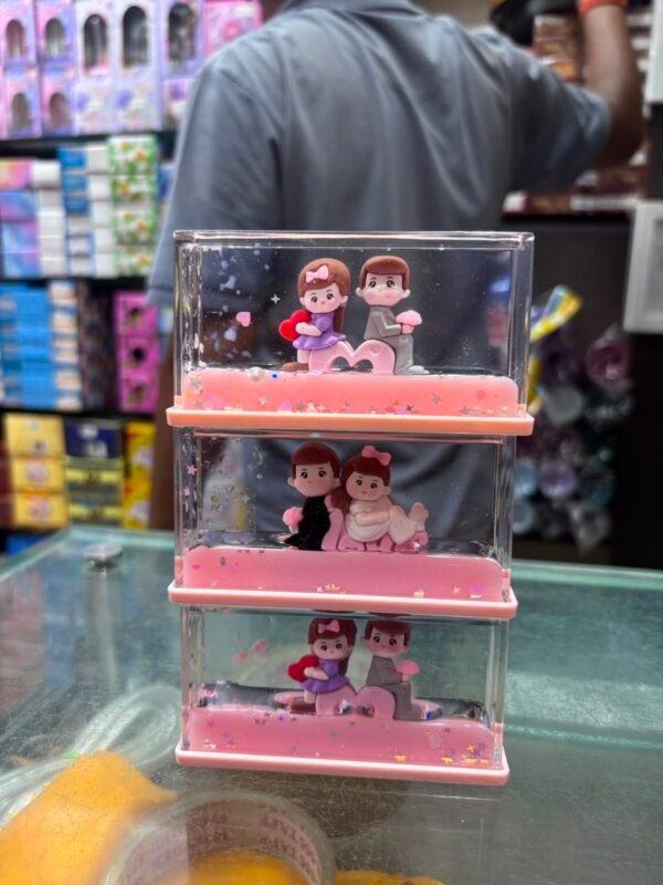 Romantic Couple Liquid Showpiece